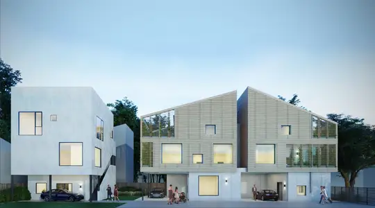 New construction Townhouse house 3514 Mount Vernon St, Houston, TX 77006 - image