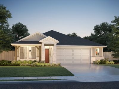New construction Single-Family house 120 Fossil Dr, Kyle, TX 78640 plan The Hughes (841) - image