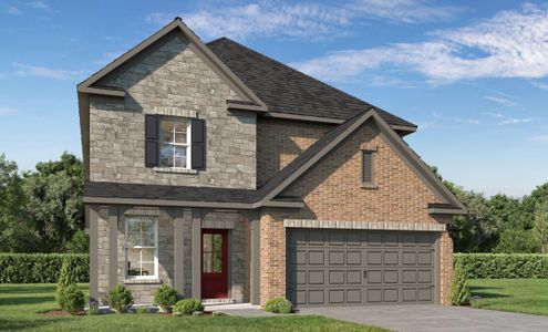 New construction Single-Family house 16023 Port O Call St, Crosby, TX 77532 plan The Lakeshore F - image