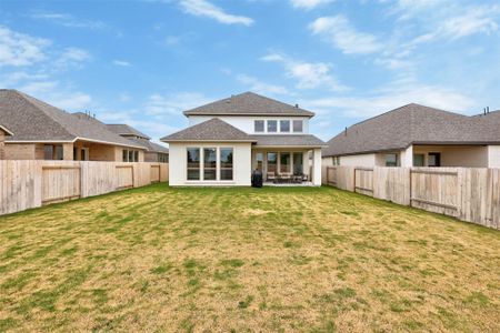 New construction Single-Family house 417 Langhorne Bnd, Liberty Hill, TX 78642 null- photo 27 27