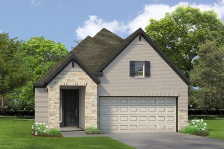 New construction Single-Family house 8911 Blackwoods Ct, Porter, TX 77365 plan The Bastrop - image