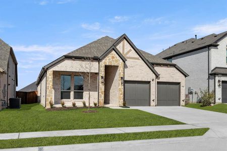 New construction Single-Family house 1704 Canals Dr, Little Elm, TX 75068 plan Inwood F - image