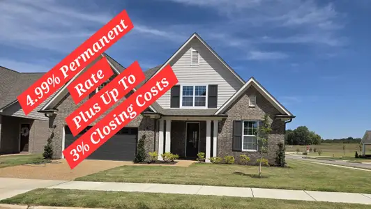 New construction Single-Family house 60 Live Oak, Oakland, TN 38060 - image