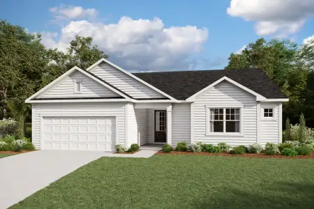 New construction Single-Family house 402 Tim Currin Rd, Lillington, NC 27546 plan Allegheny - image