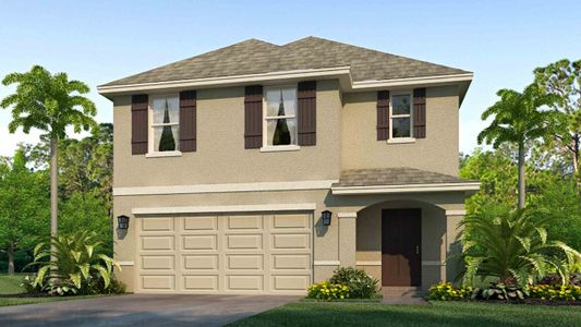 New construction Single-Family house 11849 Texoma Ct, Parrish, FL 34219 plan Robie - image