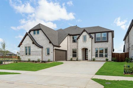 New construction Single-Family house 801 Turnbull Ave, Justin, TX 76247 Seaberry II- photo 0