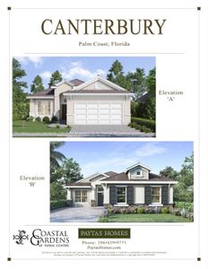 New construction Single-Family house 208 Hawthorn Avenue, Palm Coast, FL 32164 - photo 0