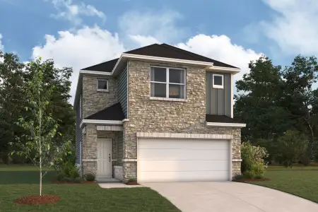New construction Single-Family house 126 Big Banyan Dr, Dripping Springs, TX 78620 plan Somerset - Smart Series - image