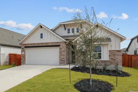 New construction Single-Family house 138 Heidi Hl, Castroville, TX 78009 plan Ennis - image