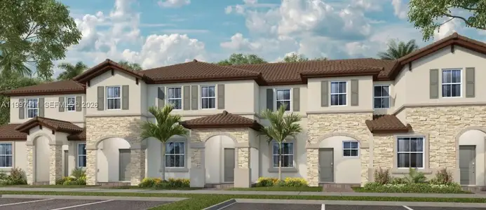 New construction Townhouse house 2680 Se 25 Rd, Homestead, FL 33035 - image