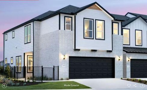 New construction Townhouse house 1955 Settlers Glen Dr, Unit 4701, Round Rock, TX 78665 plan Nichols - image