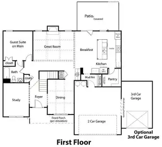 New construction Single-Family house 237 Cherokee Rose Ln, Hoschton, GA 30548 plan The Chelsea - image 5