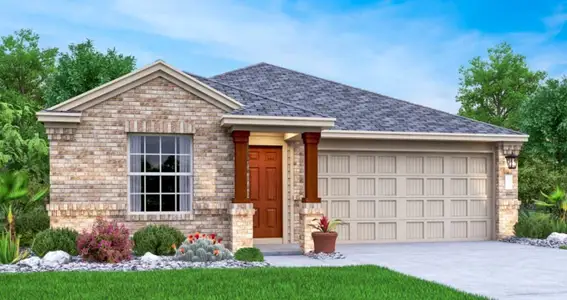 New construction Single-Family house 219 Camargue Dr, Hutto, TX 78634 Collins- photo 0 0