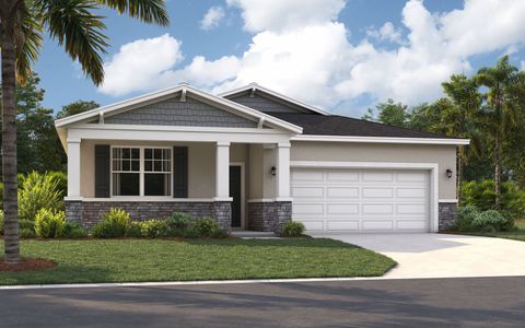 New construction Single-Family house 1719 Columbus Path, St. Cloud, FL 34771 plan The Juniper - image