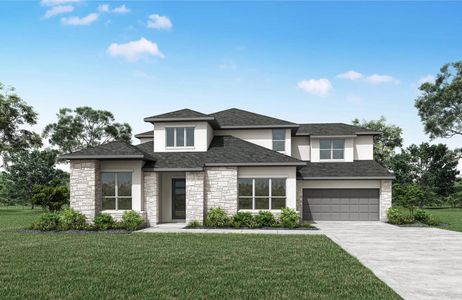 New construction Single-Family house 579 Taranga Pl, Austin, TX 78734 plan Brookdale II - image