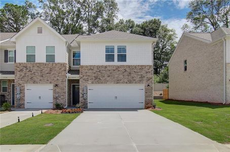 New construction Townhouse house 496 Payne Drive, Mcdonough, GA 30253 Dallas- photo 0