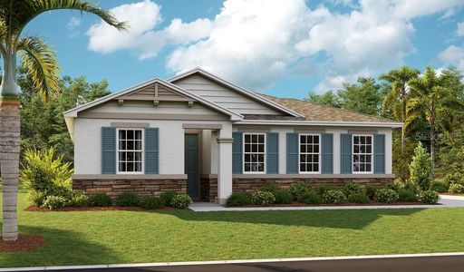 New construction Single-Family house 4244 Sawtooth Ct, Tavares, FL 32778 Azure- photo 0