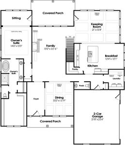 New construction Single-Family house 309 Militia Lp, North Augusta, SC 29860 plan Berkeley - image 3