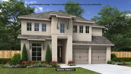 New construction Single-Family house 437 Brandywine Rd, Hutto, TX 78634 plan 2599W - image