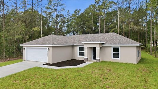 New construction Single-Family house 9636 N Country Club Wy, Citrus Springs, FL 34434 - image