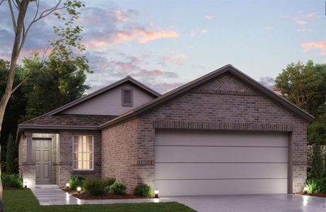 New construction Single-Family house 14120 Zealand Dr, Pilot Point, TX 76258 plan Primrose - 30' Smart Series - image