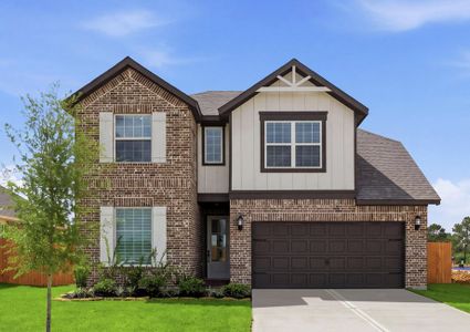New construction Single-Family house 305 Fastboy Ln, Waller, TX 77484 plan Yaupon - image