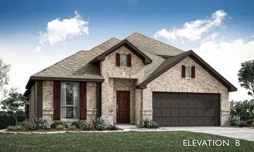 New construction Single-Family house 1211 Anderson Dr, Trenton, TX 75490 plan Cypress II - image