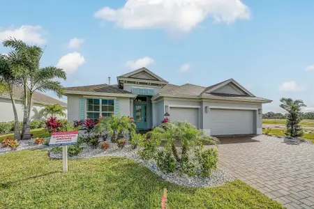 New construction Single-Family house 4042 Tower Pointe Wy, Winter Beach, FL 32967 plan Capistrano Grande - image
