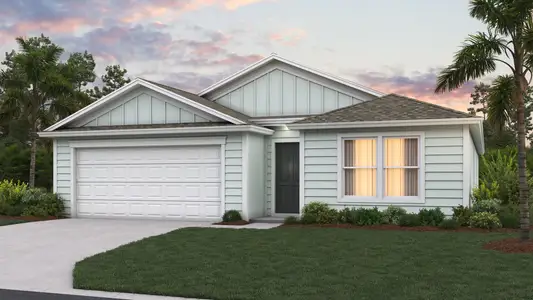 New construction Single-Family house 15 Bunker Ln, Palm Coast, FL 32137 plan Cali - image