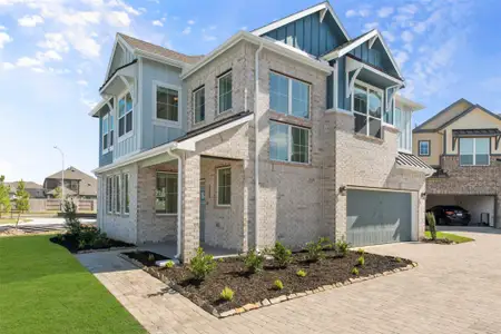 New construction Single-Family house 1334 Shaded Rock Dr, Missouri City, TX 77459 plan Dillon – Courtyard Collection - image