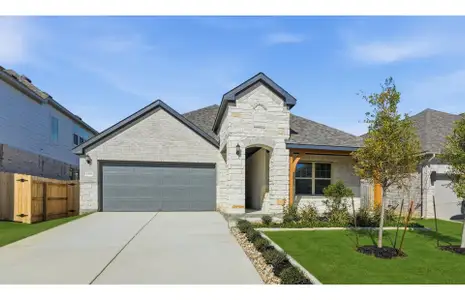 New construction Single-Family house 338 Bodensee Pl, New Braunfels, TX 78130 plan Arlington - image