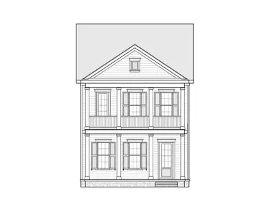 New construction Single-Family house 301 Caxton Aly, Unit 499B, Nolensville, TN 37135 plan Preston A - image