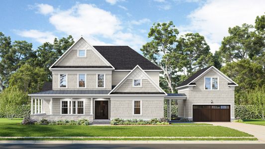 New construction Single-Family house 12165 Charlotte Dr, Alpharetta, GA 30004 plan Olmstead - image