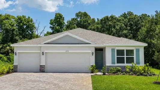 New construction Single-Family house 2771 Indian River Pkwy, Mims, FL 32754 plan Madison - image