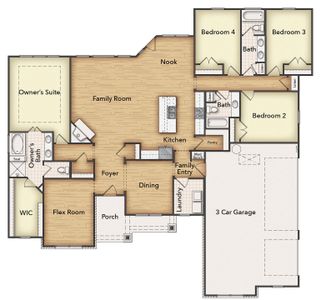 New construction Single-Family house Royse City, TX 75189 plan Colorado II - image