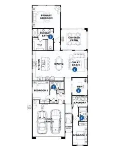 New construction Single-Family house 13027 W Eagle Feather Rd, Peoria, AZ 85383 Aspire Elevation B- photo 1 1