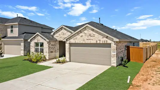 New construction Single-Family house 1028 Selene Sky Dr, Brookshire, TX 77423 plan Denton - image