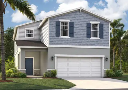 New construction Single-Family house 926 Castleford Ave Ne, Palm Bay, FL 32905 plan Jensen - image
