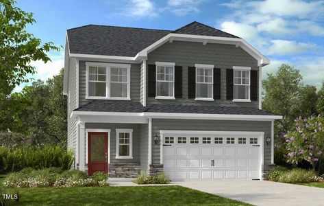 New construction Single-Family house 166 Blue Butterfly Drive, Angier, NC 27501 Quincy- photo 0