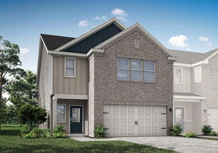 New construction Townhouse house 3925 Oakwood Terrace Court, Oakwood, GA 30566 - photo 0