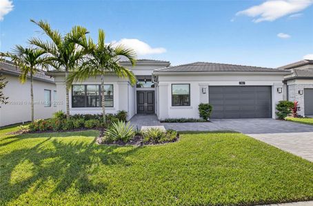 New construction Single-Family house 9852 Lilac Field Wy, Boynton Beach, FL 33473 plan Jade - image