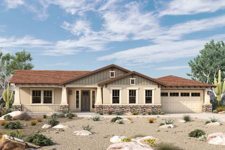 New construction Single-Family house 5671 N. 208Th Lane, Buckeye, AZ 85396 The Fruition- photo 0