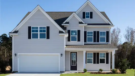 New construction Single-Family house 238 Surfside Landing Blvd, Hubert, NC 28539 plan FORRESTER - image