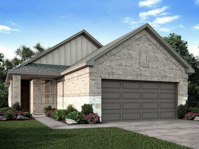 New construction Single-Family house 9450 Herons Preserve, Conroe, TX 77385 The Glacier (N304)- photo 0