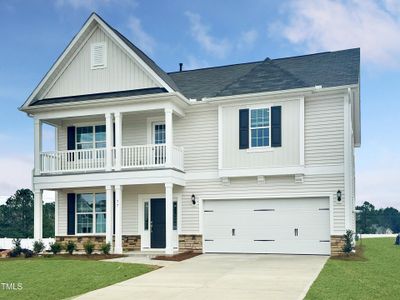 New construction Single-Family house 77 Buckhorn Branch Park, Clayton, NC 27520 Palmer- photo 0