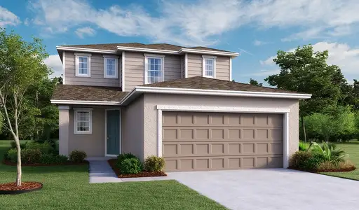 New construction Single-Family house 6195 Sw 64Th Ter, Ocala, FL 34476 plan Palm - image