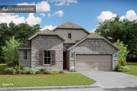 New construction Single-Family house 406 Cane Crossing Lake Dr, Sealy, TX 77474 Boise- photo 0