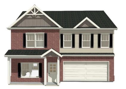New construction Single-Family house 100 Jasmine Dr, Jackson, GA 30233 plan Balsam - image