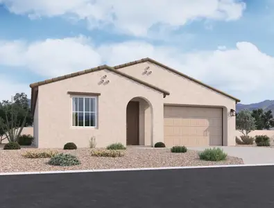 New construction Single-Family house 2491 E Galloping Horse Dr, San Tan Valley, AZ 85140 plan Violet - image
