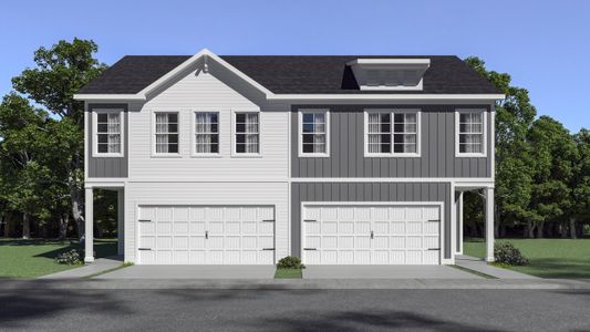 New construction Duplex house 224 S Lake Ct, Lexington, SC 29073 plan Larch Duplex - image